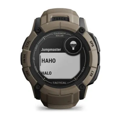 Garmin Instinct 2X Solar Tactical Coyote Tan