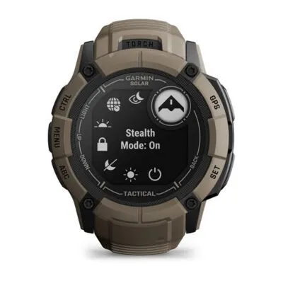 Garmin Instinct 2X Solar Tactical Coyote Tan