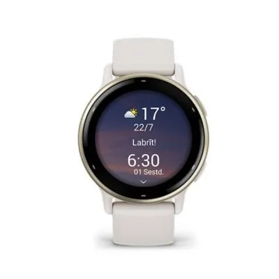 Garmin Vivoactive 5 Ivory Cream Gold