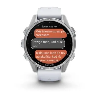 Garmin Fenix 8 AMOLED Whitestone 43mm