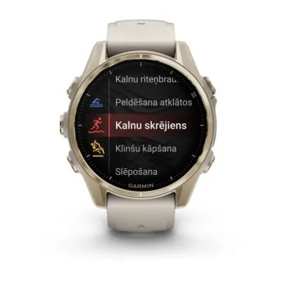 Garmin Fenix 8 AMOLED Sapphire Soft Gold Gray 43mm