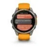 Garmin Fenix 8 AMOLED Sapphire Graphite Orange 47mm