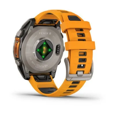 Garmin Fenix 8 AMOLED Sapphire Graphite Orange 47mm