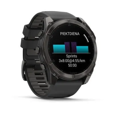 Garmin Fenix 8 AMOLED Sapphire Carbon Gray Black 51mm