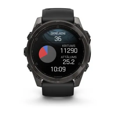 Garmin Fenix 8 AMOLED Sapphire Carbon Gray Black 51mm