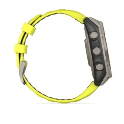 Garmin Fenix 8 Sapphire Solar Amp Yellow Graphite 47mm