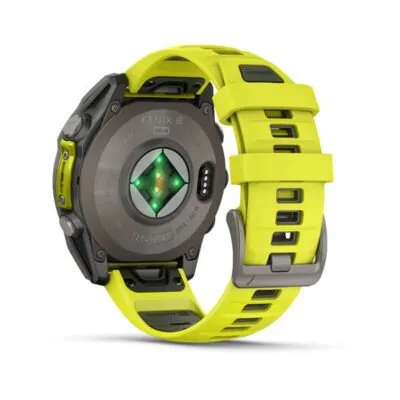 Garmin Fenix 8 Sapphire Solar Amp Yellow Graphite 47mm