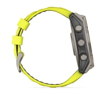 Garmin Fenix 8 Sapphire Solar Amp Yellow Graphite 51mm