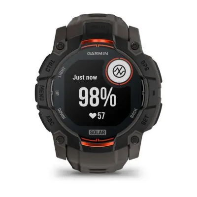 Garmin Instinct 3 Solar Black with Charcoal Bezel 50mm