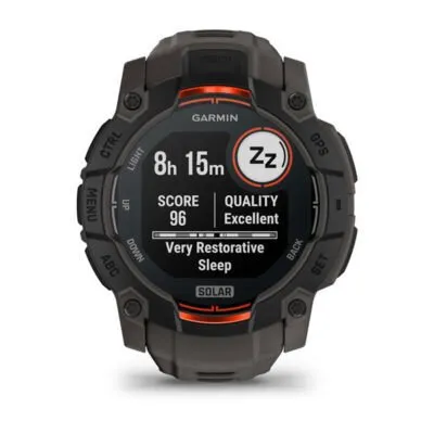 Garmin Instinct 3 Solar Black with Charcoal Bezel 50mm