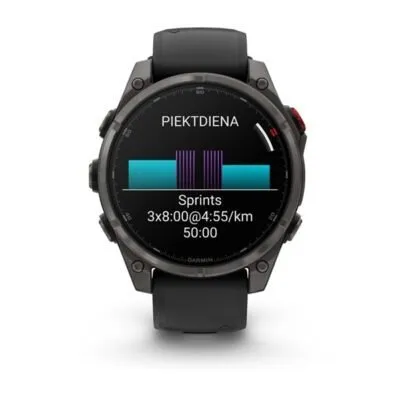 Garmin Fenix 8 Pro AMOLED Sapphire Carbon Gray Black 47mm