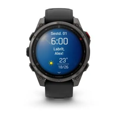 Garmin Fenix 8 Pro AMOLED Sapphire Carbon Gray Black 47mm