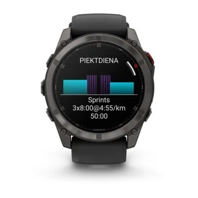 Garmin Fenix 8 Pro AMOLED Sapphire Carbon Gray Black 51mm