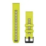 Garmin QuickFit 22 mm siksniņa, Amp Yellow / Graphite
