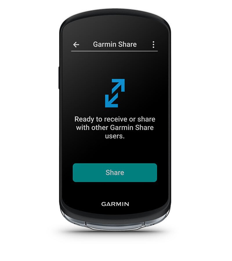 GARMIN SHARE FUNKCIJA