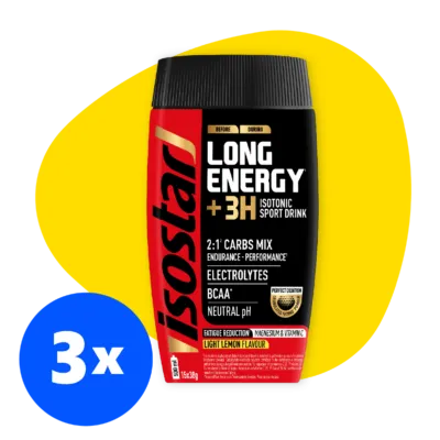 Isostar Long Energy Lemon 570g x3