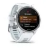 Garmin Forerunner 170 Baltā akmens krāsā ar balta akmens/mākoņu zilas krāsas siksniņu