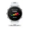 Garmin Forerunner 170 Baltā akmens krāsā ar balta akmens/mākoņu zilas krāsas siksniņu