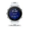 Garmin Forerunner 170 Baltā akmens krāsā ar balta akmens/mākoņu zilas krāsas siksniņu