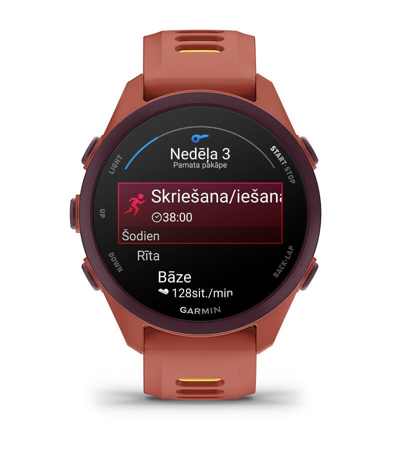 GARMIN COACH ADAPTĪVIE TRENIŅU PLĀNI