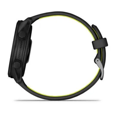Garmin Forerunner 170 Music Melns ar melnu/banānu dzeltenu siksniņu
