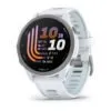Garmin Forerunner 170 Music Baltā akmens krāsā ar baltā akmens/mākoņu zilas krāsas siksniņu