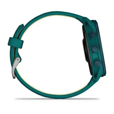 Garmin Forerunner 170 Music Zilganzaļš ar zilganzaļu/citronu krāsas siksniņu