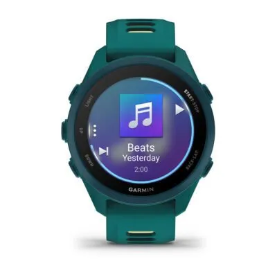 Garmin Forerunner 170 Music Zilganzaļš ar zilganzaļu/citronu krāsas siksniņu