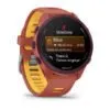 Garmin Forerunner 170 Music Sarkanīgi rozā ar sarkanīgi rozā/mango krāsas siksniņu