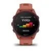 Garmin Forerunner 170 Music Sarkanīgi rozā ar sarkanīgi rozā/mango krāsas siksniņu