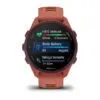 Garmin Forerunner 170 Music Sarkanīgi rozā ar sarkanīgi rozā/mango krāsas siksniņu