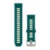 Garmin Ātri atvienojamas pulksteņa siksniņas 20 mm – Zilganzaļa/citronu