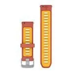 Garmin Ātri atvienojamas pulksteņa siksniņas 20 mm - Sarkani rozā/mango