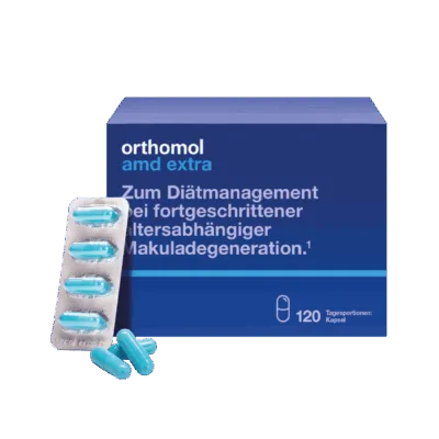 Orthomol AMD Extra, 120 dienu devas