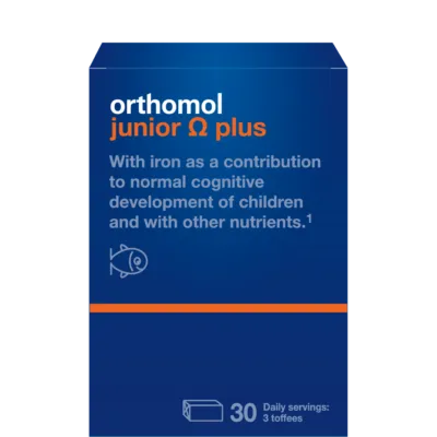 Orthomol Junior Omega Plus, 30 dienu devas