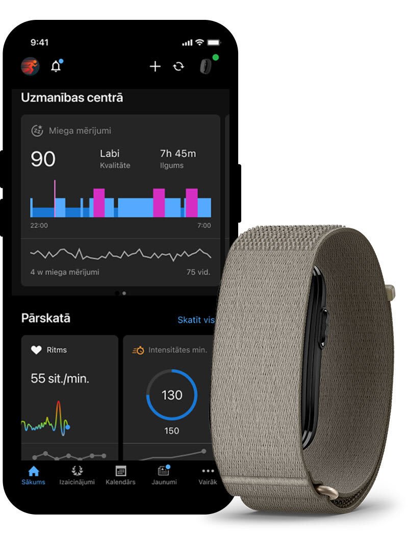 SINHRONIZĀCIJA AR GARMIN CONNECT