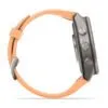 Garmin fēnix 9 Pro inReach 43 mm Titanium / Shell Pink / Autumn Orange Silicone