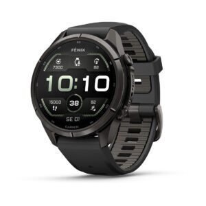 Garmin fēnix 9 Pro inReach 43 mm Carbon Gray DLC Titanium / Black / Pebble Grey Silicone