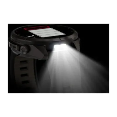 Garmin fēnix 9 Pro inReach 43 mm Carbon Gray DLC Titanium / Black / Pebble Grey Silicone