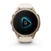 Garmin fēnix 9 Pro inReach 43 mm Autumn Gold Titanium / Cream / French Grey Silicone