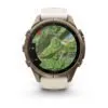 Garmin fēnix 9 Pro inReach 43 mm Autumn Gold Titanium / Cream / French Grey Silicone