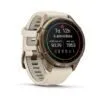 Garmin fēnix 9 Pro 43 mm Autumn Gold Titanium / Cream / French Grey Silicone