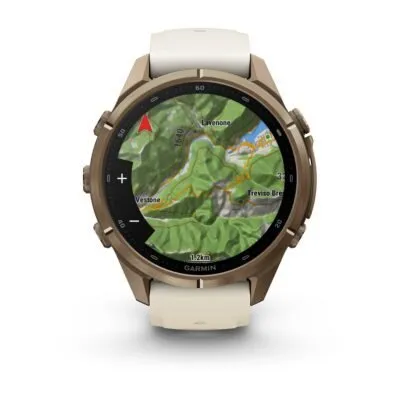 Garmin fēnix 9 Pro 43 mm Autumn Gold Titanium / Cream / French Grey Silicone