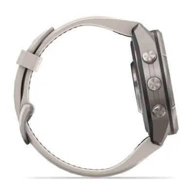 Garmin fēnix 9 Pro 43 mm Titanium / Fog Grey / Dark Sandstone Silicone