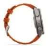Garmin fēnix 9 Pro inReach 47 mm Titanium / Autumn Orange / Spark Orange Silicone