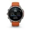 Garmin fēnix 9 Pro inReach 47 mm Titanium / Autumn Orange / Spark Orange Silicone