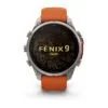 Garmin fēnix 9 Pro inReach 47 mm Titanium / Autumn Orange / Spark Orange Silicone