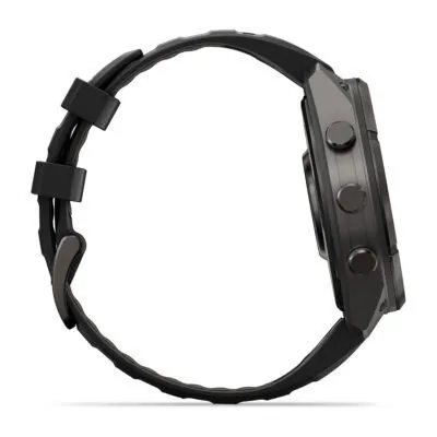 Garmin fēnix 9 Pro inReach 47 mm Carbon Gray DLC Titanium / Black / Pebble Grey Silicone