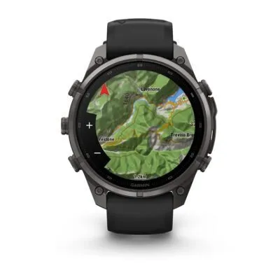Garmin fēnix 9 Pro 47 mm Carbon Gray DLC Titanium / Black / Pebble Grey Silicone