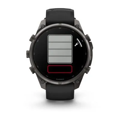 Garmin fēnix 9 Pro 47 mm Carbon Gray DLC Titanium / Black / Pebble Grey Silicone